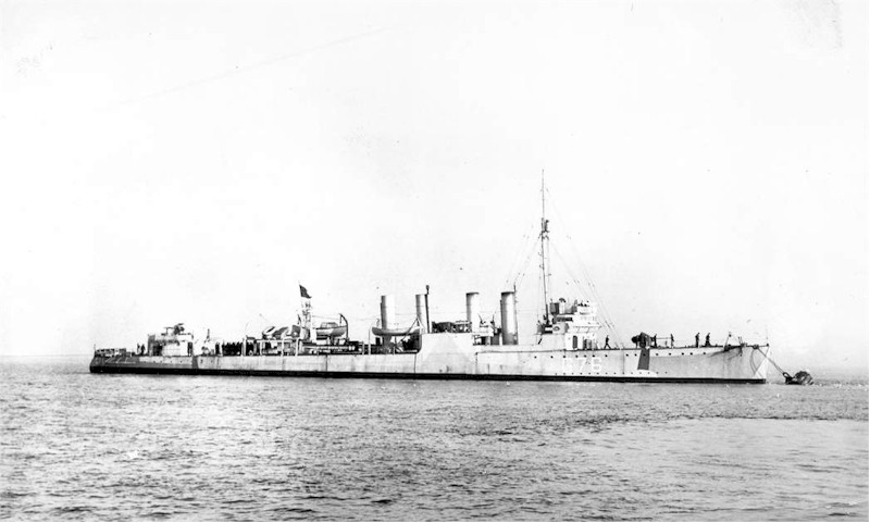 Mansfield (ex-USS Evans, (DD-78) whilst under the Norwegian ensign1.jpg