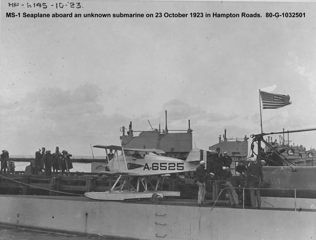 MS-1 seaplane aboard S-1 -24 Oct 1923 - 7.jpg