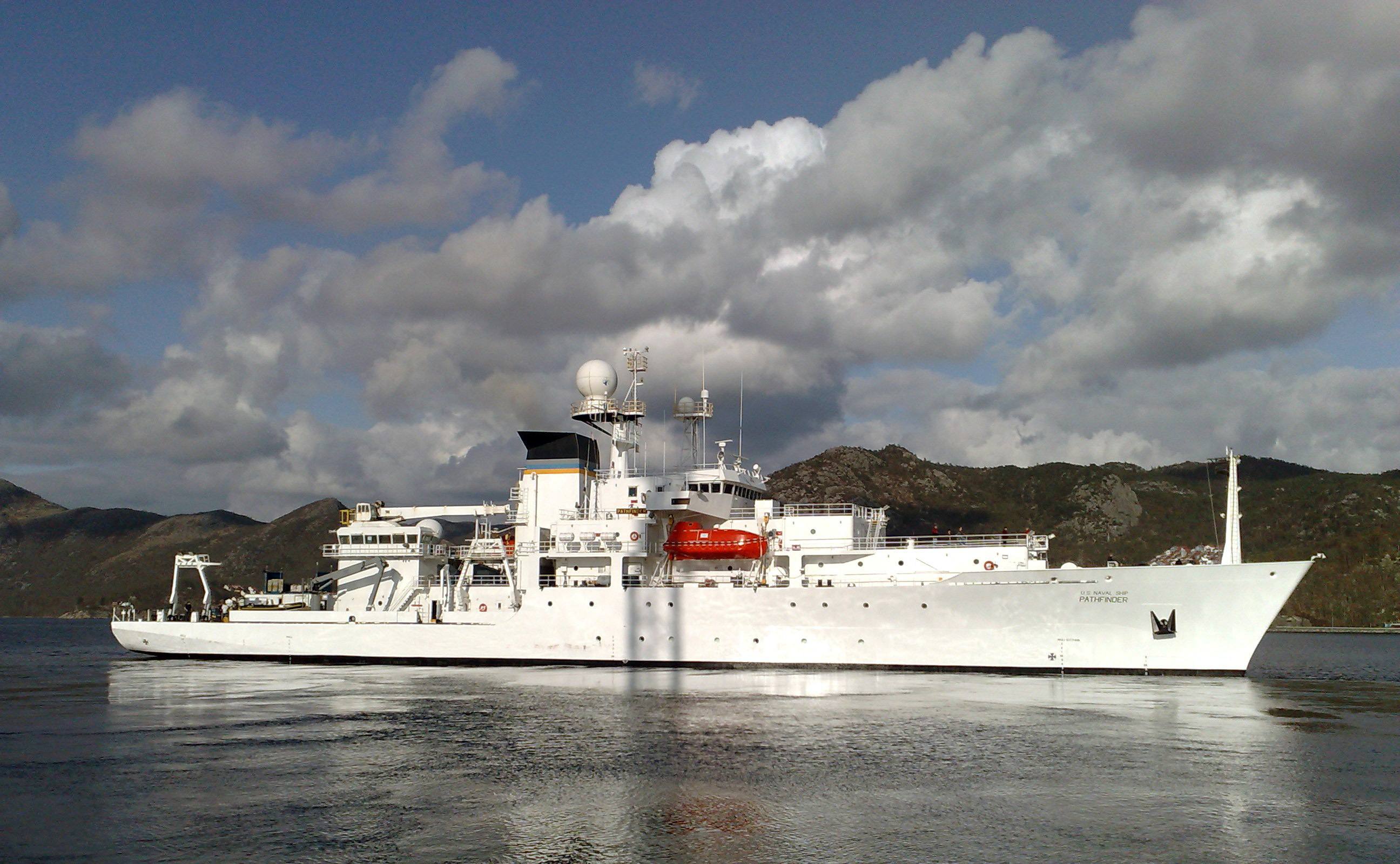 Оceanographic survey ship USNS Pathfinder (T-AGS 60)  .jpg