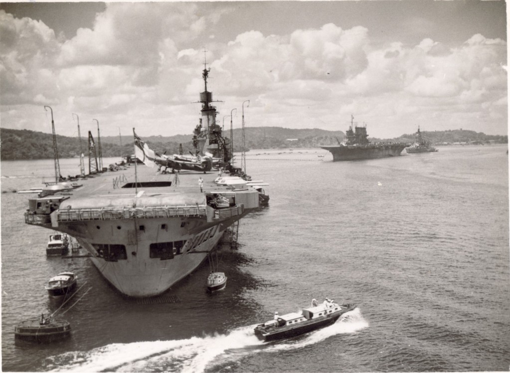 HMS Illustrious and USS Saratoga Trincomalee 1944.jpg