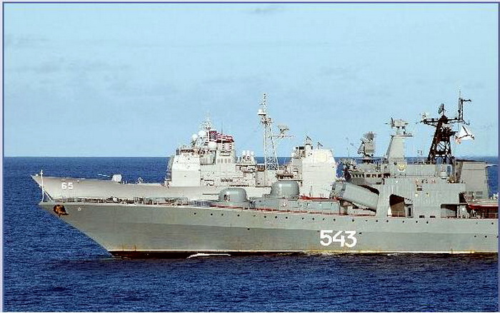 Udaloy class destroyer & Tikonderoga class cruiser.jpg