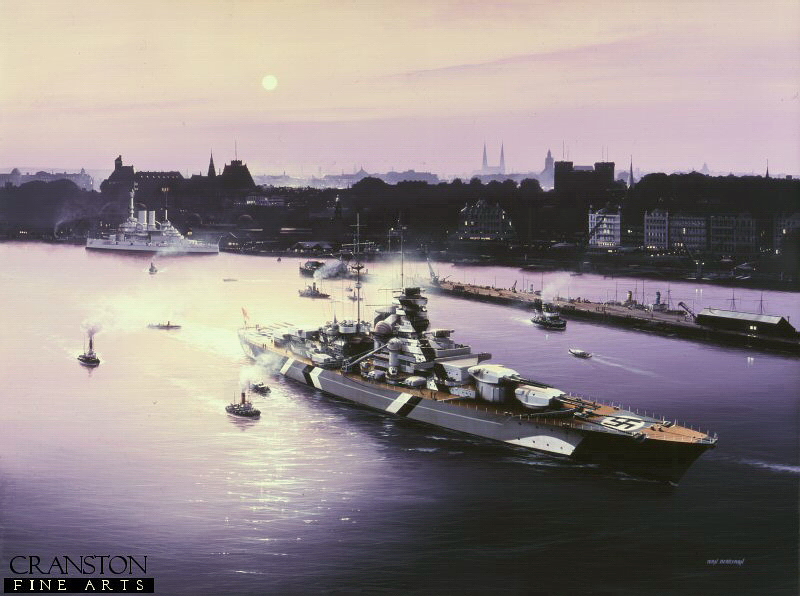 Bismarck at Hamburg by Ivan Berryman.2.jpg