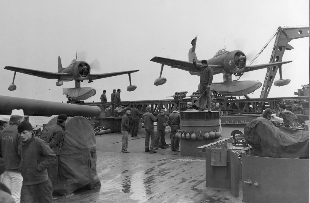 March 1945 photo of USS Chicago (CA-136) ready to launch two SC-1's.jpg