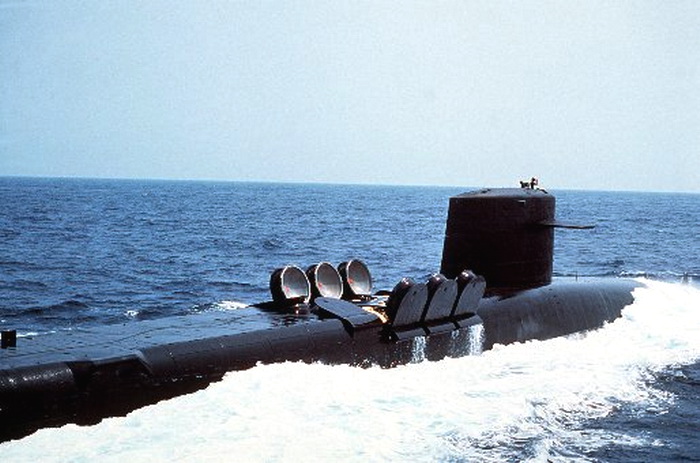 1991 MR Nuclear-Powered Sub WOODROW WILSON (SSBN-624).jpg