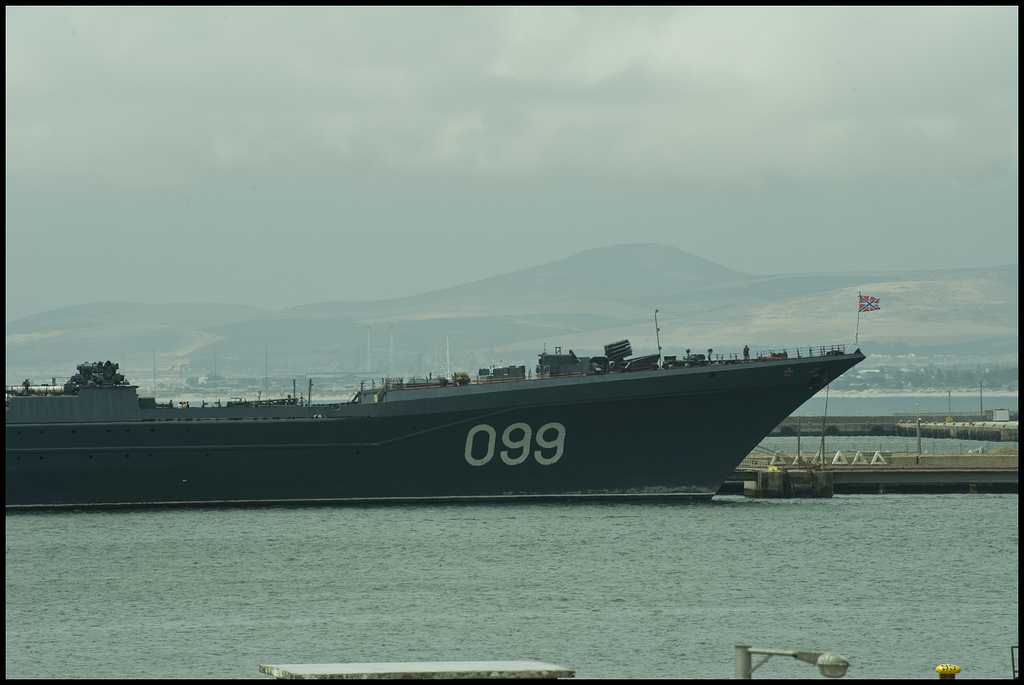 Kirov class battlecruiser is in Capetown.jpg