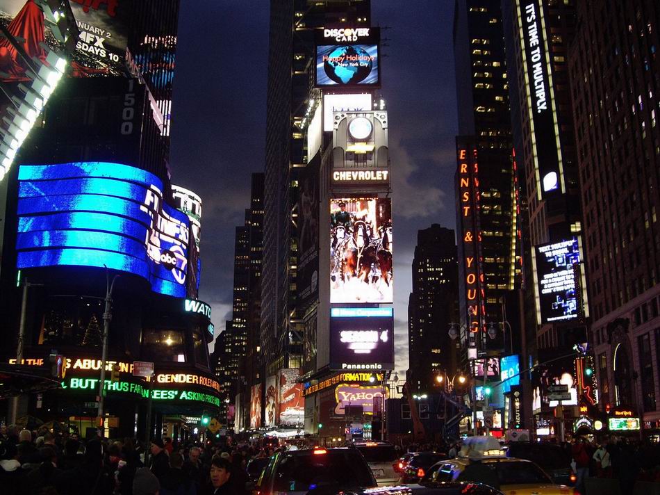 Times Square One - modern photo.jpg