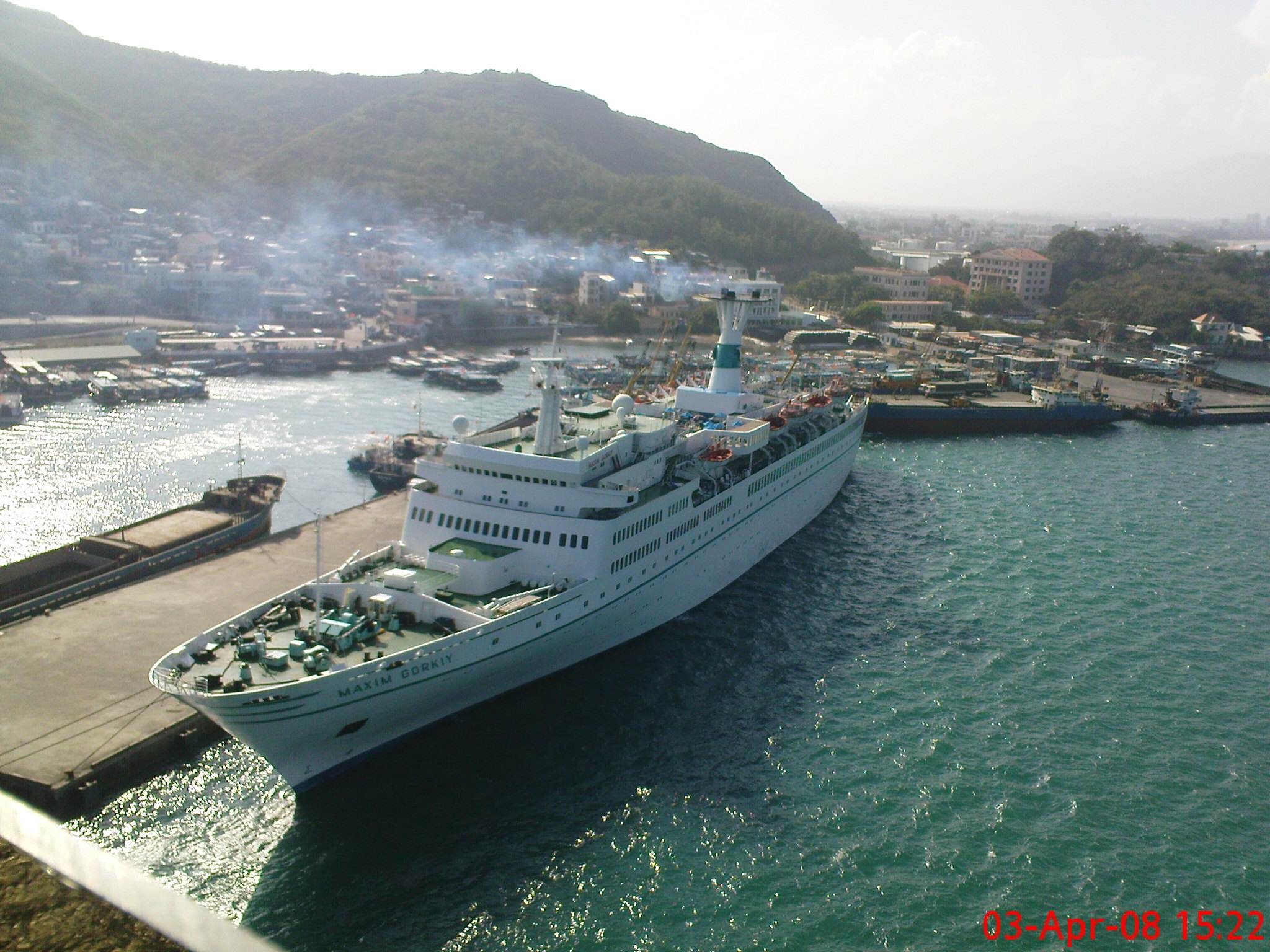 famous russian cruise ship Maxim Gorkiy docked in Nha Trang Port  res.jpg