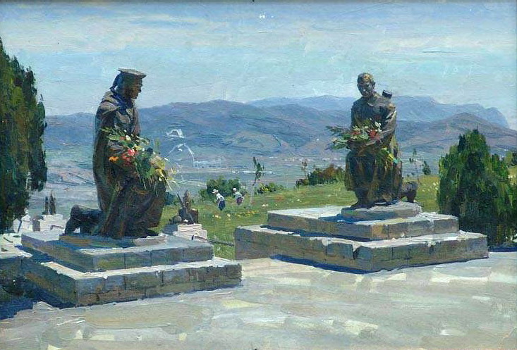 Мальцев Петр Тарасович (1907-1993)_Сапун гора. 1957..jpg