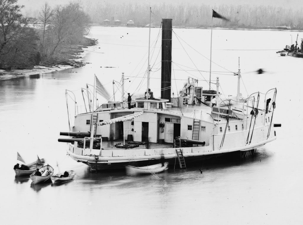 USS Hunchback, a converted New York City double-ended paddle wheel ferry.jpg