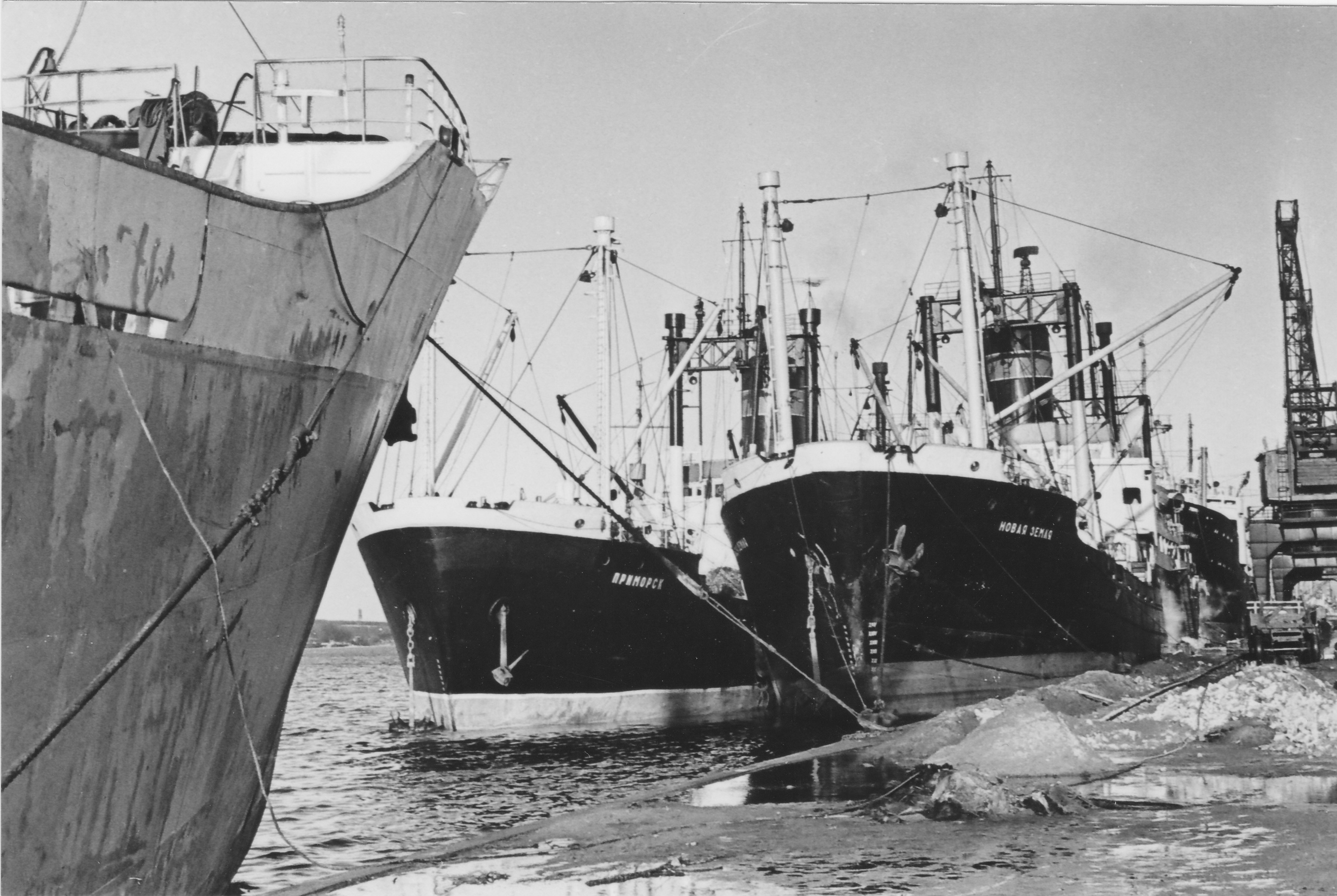 Клайпедский рыбный порт 60-е..jpg