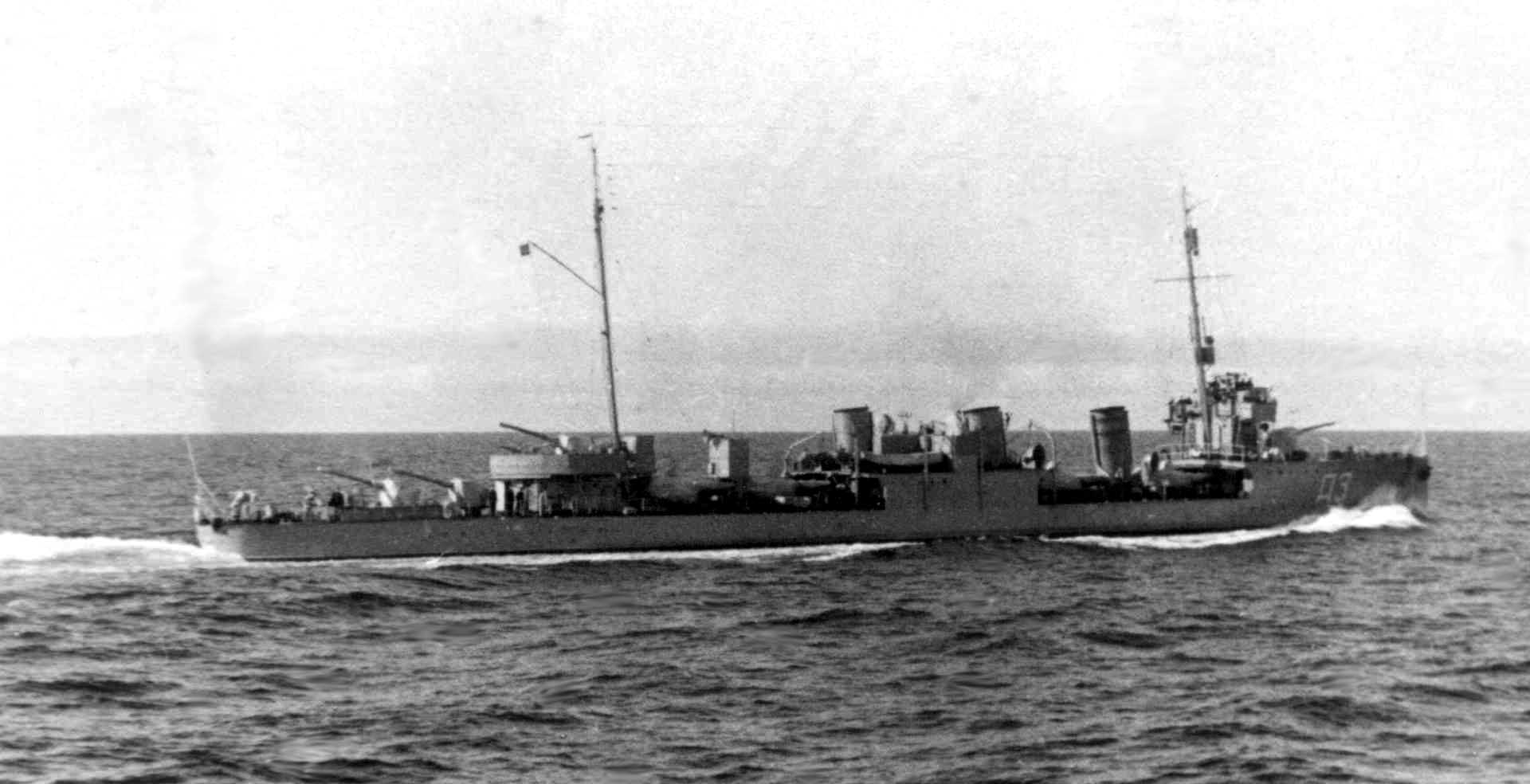 Dzerzhinskij (ДЗ) at sea.jpg