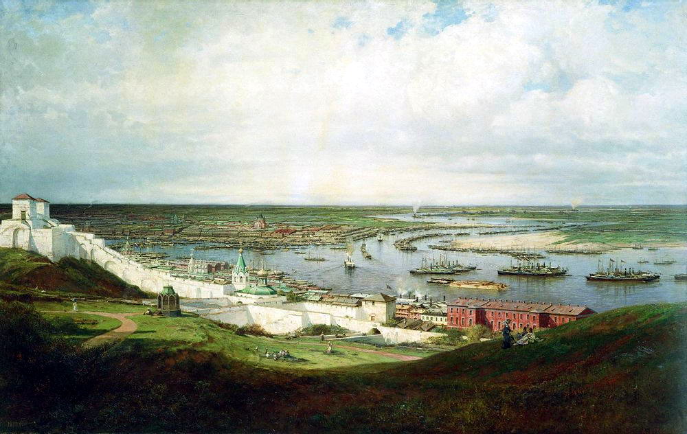 bogolubov_079Вид Нижнего Новгорода. 1878.jpg