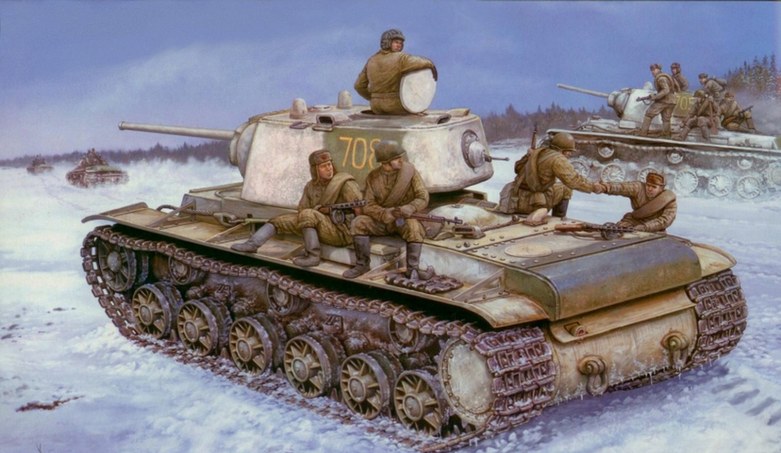 Russian KV-1 Model 1942 Heavy Cast Turret Tank.jpg