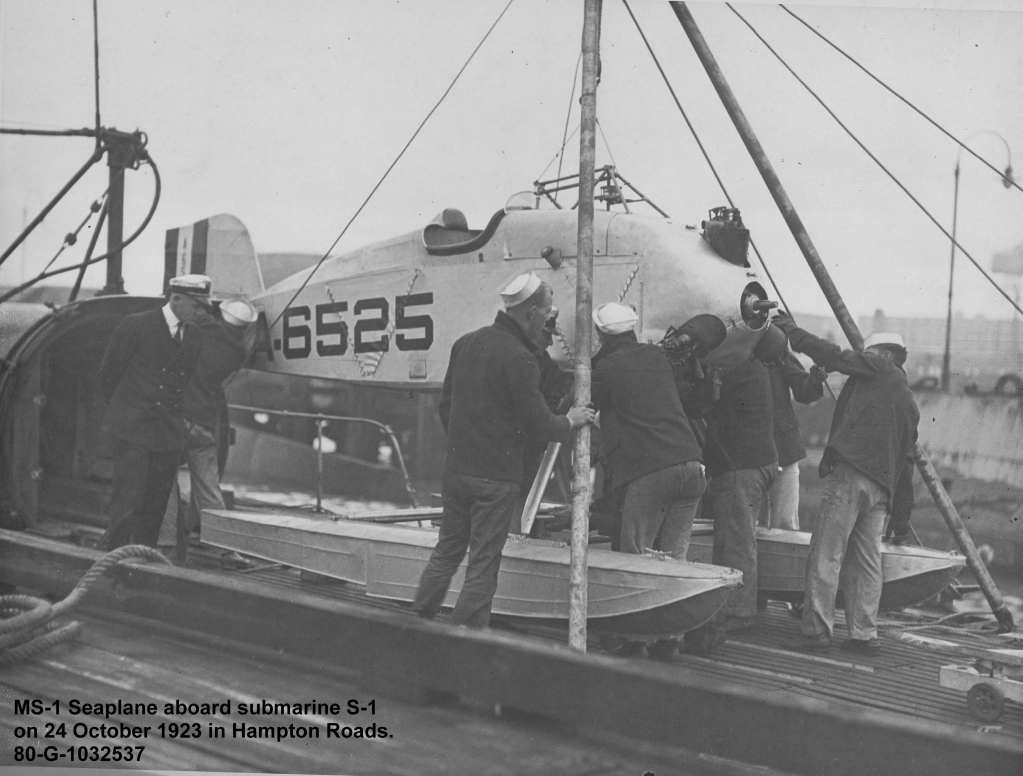 MS-1 seaplane aboard S-1 -24 Oct 1923 - 6.jpg