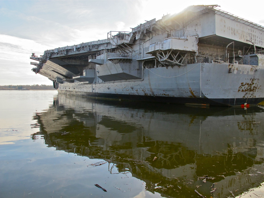 USS Forrestal. Philadelphia, December 31, 2011.jpg