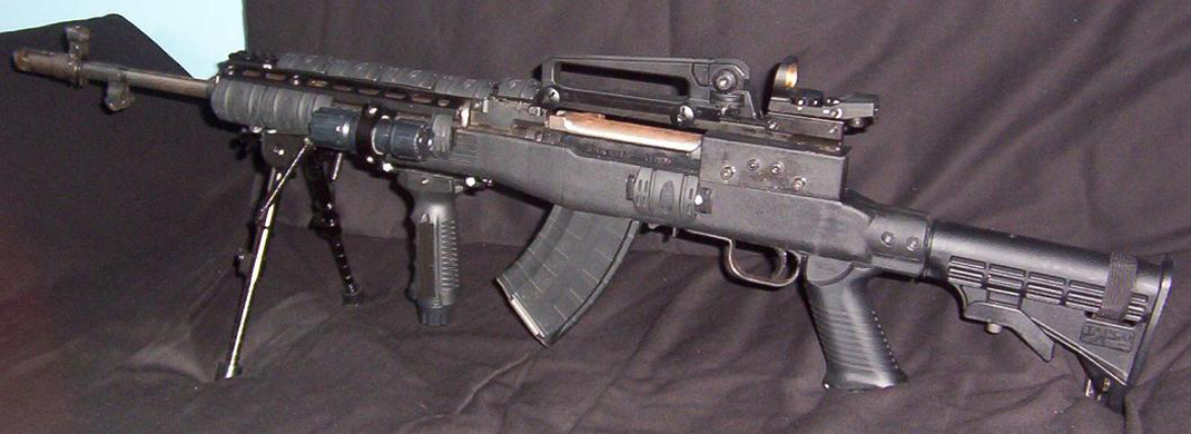 Тюнинг СКС в стиле американского карабина Colt M4A1 SOPMOD M4.jpg