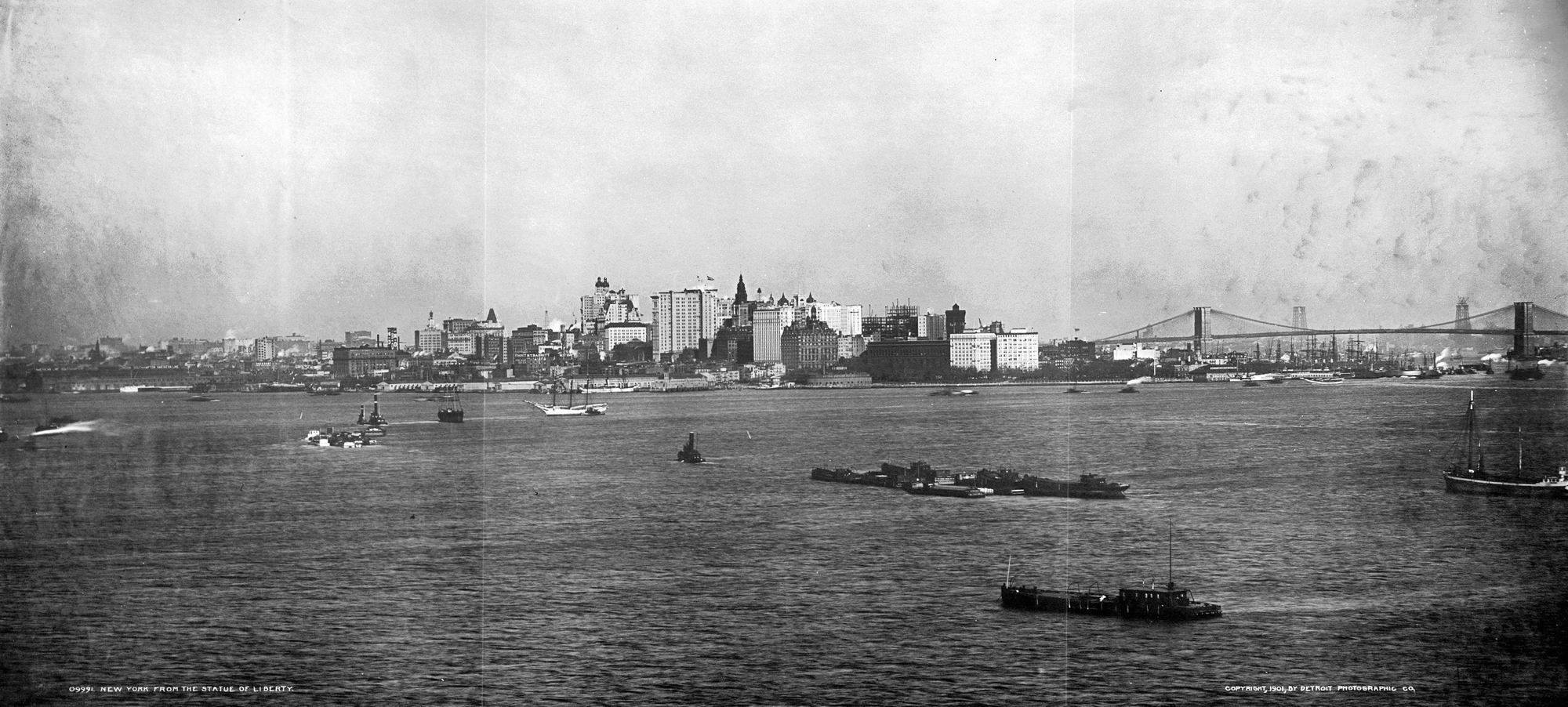 New York City as seen from the Statue of Liberty circa 1901.jpg